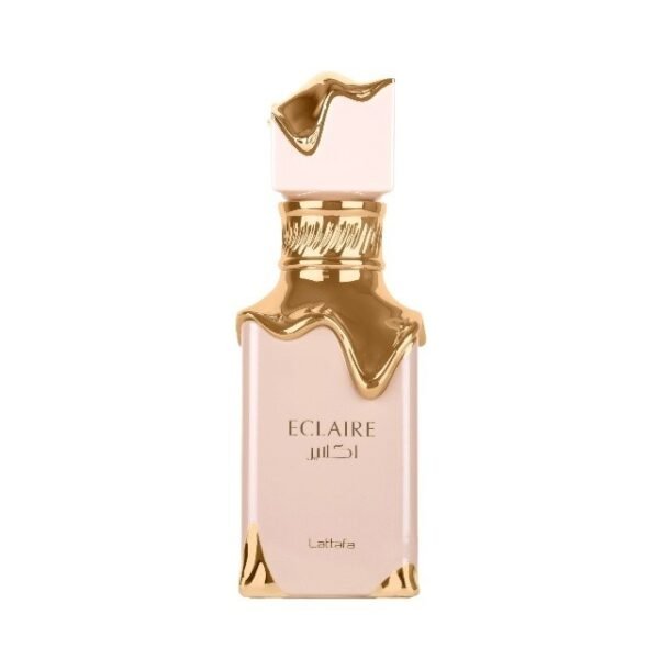 Eclaire Lattafa Eau de Parfum 100 ml voor dames in luxe roze-gouden flacon
