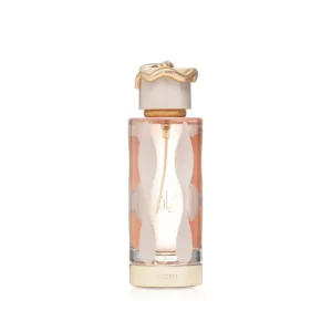 Teriaq Lattafa Eau de Parfum fles met gouden details en slangendop