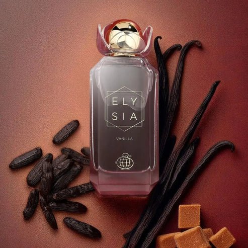 Elysia Vanilla parfum met vanillepeulen en karamelaccenten