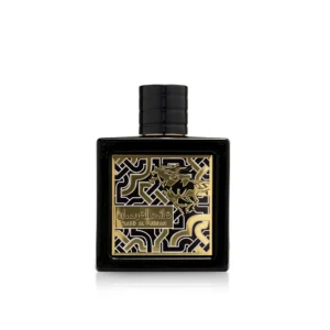 Qaed Al Fursan Eau de Parfum fles – zwart met gouden details