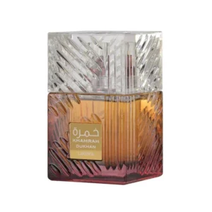 Lattafa Khamrah Dukhani Eau de Parfum in luxe kristalachtige flacon